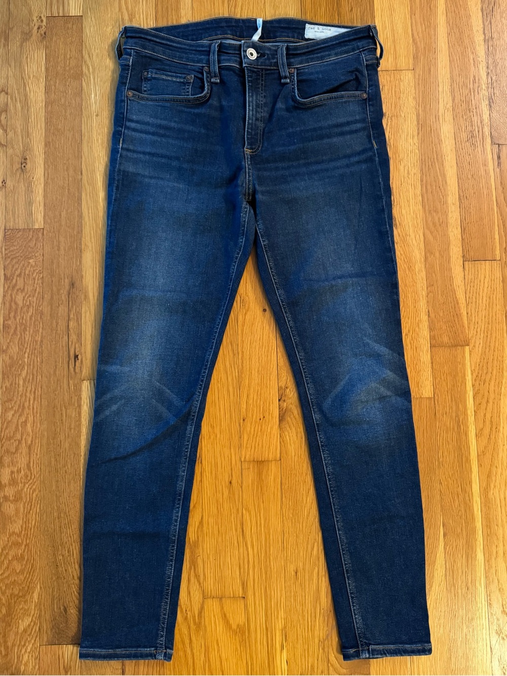 Rag and Bone The Skinny Jeans Blue Waist 30